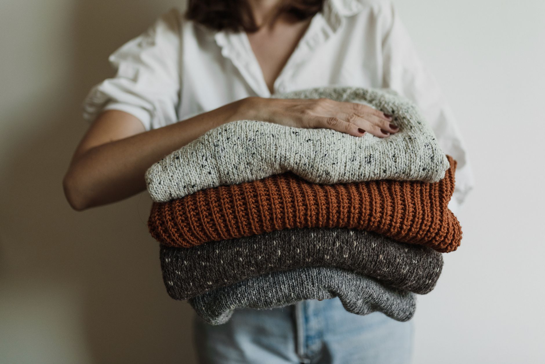 Des pulls en maille épais, parfaits pour l'hiver